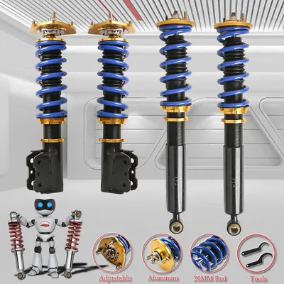 4pcs Adj Coilovers Struts Shocks For Nissan S13 89-94 200SX 240SX 89-98 180SX • $209.90