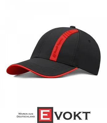 $119.90 • Buy Original Audi Sport Baseball Cap Hat 3132102200 Black  / Red New & Original