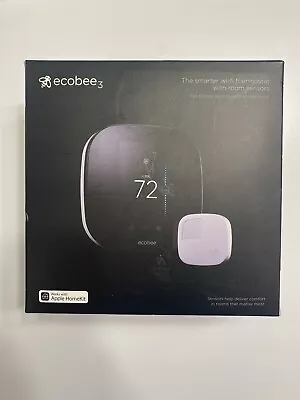 Ecobee3 FABEBSTATE Smart Wi-Fi Thermostat With Room Sensor Open Box Complete • $72