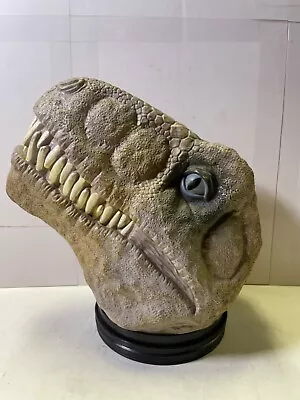 Dinosaur Corporation T-Rex Head Carrying Case 9” RARE Tyrannosaurus Rex Bust￼ • $29.99