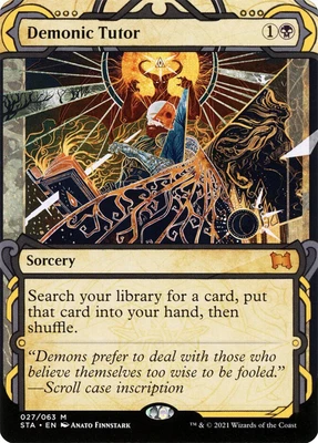 $56.64 • Buy Demonic Tutor - [Etched] Strixhaven Mystical Archive (STA)
