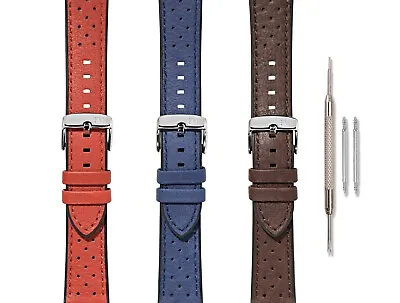 Morellato Flyboard Water Resistant Real Leather Watch Band - Designed In Italy • $60.75