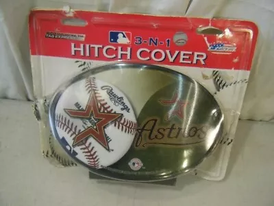 Champ Houston Astros Hitch Cover 3 In 1 Hitch/Grille/Back Of Car New In Package • $30.95