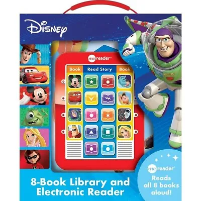 Disney Modern Electronic Story Me Reader & 8 Books Library Kids Fun Gift! • $54.90