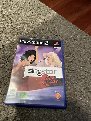 £9.95 • Buy Singstar Rock Ballads Ps2 Complete Free Shipping