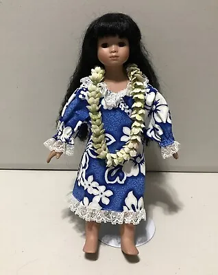 Milestone Porcelain 1999 Numbered Hawaiian Doll • $9.99