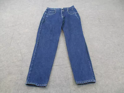 VINTAGE Guess Jeans Mens 33 Blue Denim Pascal Tapered Leg Loose Fit USA 33x36 • $42.47
