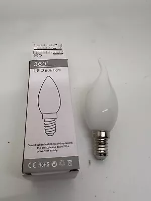 10pcs 7W Retro LED Candle Filament Bulb C35 Frosted Light Bulb E14 Dimmable Edis • $31