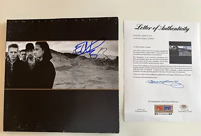 U2 Bono And The Edge Signed Autograph The Joshua Tree Album Cover Rare Psa Loa • $2499.99