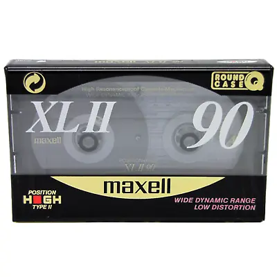 ⭐️maxell Xl Ii 90 High Position Type Ii Blank Cassette Tape (1991) New Sealed Uk • £12.49