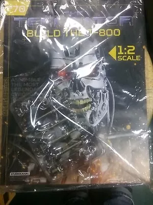 **NEW & SEALED** Hachette Build The Terminator T-800 1:2 Scale Issue #70 • £2