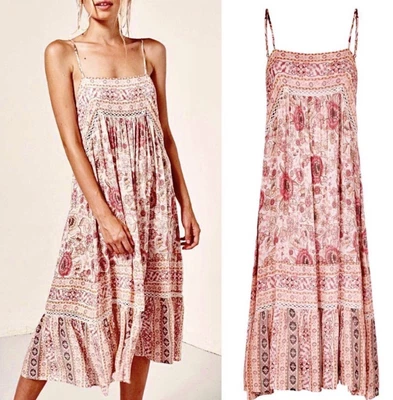 $80 • Buy Spell And The Gypsy Zahara Strappy Dress XXS
