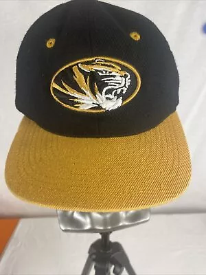 Zephyr Men's Missouri Tigers Black Z11 Snapback Adjustable Hat Black/Yellow OS • $10.99