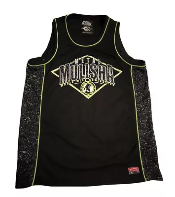 Metal Mulisha Mens Medium Sleeveless Tank Top Jersey Embroidered World Wide Domi • $33.95