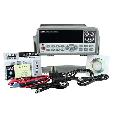 VC8245 220V 4 And 1/2 Desktop Digital Bench Top Multimeter USB Interface • $236.88