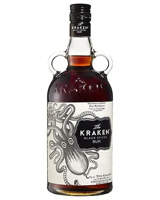 The Kraken Black Spiced Rum 700mL Bottle • $77.62