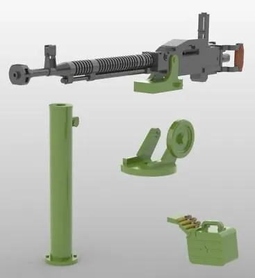 1/18 Battleground DSHKM Dushka Machine Gun - Pedestal Mount • $12