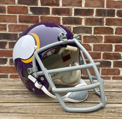Vintage Jim Marshall Minnesota Vikings Riddell Kra-Lite TK2 Football Helmet  • $1594