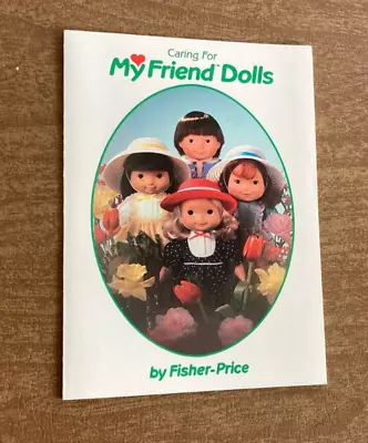 1983 Fisher-Price Caring For My Friend Dolls Brochure Jenny Mandy Becky Mikey • $8