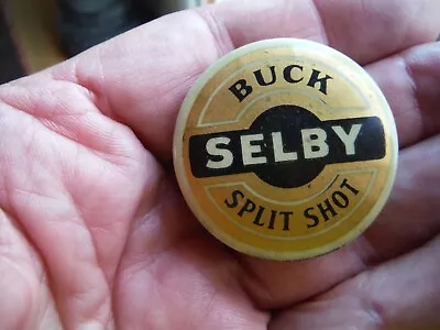 Antique Selby Buck Split Shot Celluloid Tin • $79