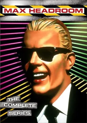 MAX HEADROOM THE COMPLETE TV SERIES New Sealed DVD Seasons 1 + 2 • $37.36