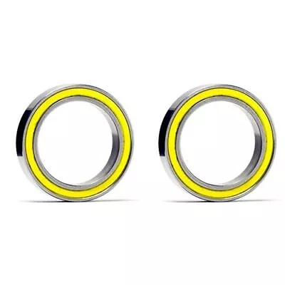 6702-2RS  15x21x4  Rubber MM Rubber Bearing (2) • $2.49