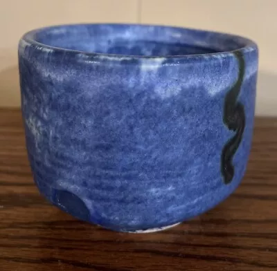 McCarty’s Pottery Blue 3.75” Bowl GENUINE- 1st Quality • $60