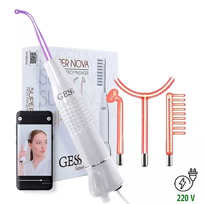 Darsonval High Frequency Hair & Face Treatment Anti-Acne 4 Tips 220V GESS • $75.99