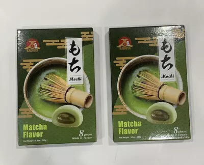 KAORIYA Mochi Matcha Flavor Green Tea Mochi Japanese Dessert 8pieces  2box • $19.45
