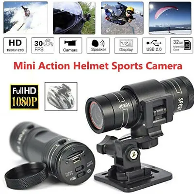 5.0 Mp Motor Bike Motor Cycle Action Helmet Sport Camera Cam Full HD 1080p UK • £20.99