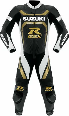 $272.37 • Buy Suzuki GSXR Motorcycle Suit 1PC Leather Motorbike Sports Biker Protective Armour