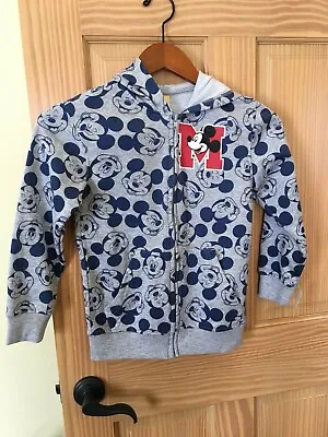 NWT DISNEY Mickey Mouse Sweatshirt Hoodie Jacket SM Kids • $14.98