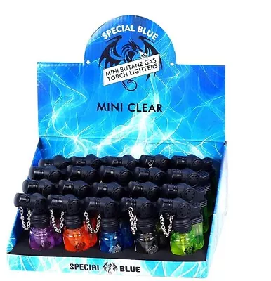 Special Blue Mini Refillable Butane Gas Torch Lighter PURPLE NEW • $6.49