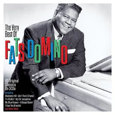 £5.99 • Buy Fats Domino Very Best Of 3-CD NEW SEALED 2018 Blueberry Hill/Ain't That A Shame+
