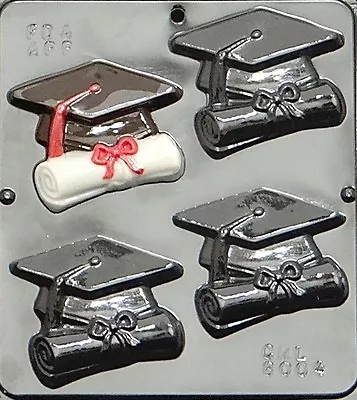 $6.99 • Buy Graduation Cap & Scroll Chocolate Candy Mold  8004 NEW