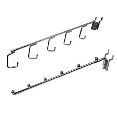 $12.99 • Buy  Chrome Pegboard 5-Hook , 6-Ball Waterfall Bracket Fixture Display Hook