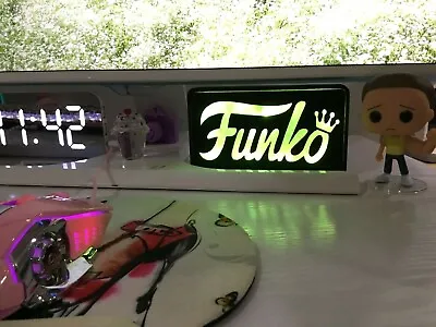 $31.29 • Buy MultiColor FUNKO Pop LED Wall Or Desk Sign With Remote, Funkos, Funko Pops