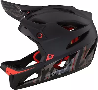 Troy Lee Designs MTB Downhill Enduro Helmet W/MIPS Signature Black Adult XS/SM • $176.88