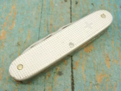 Vintage Victorinox Old Cross Alox Swiss Army Electricians Pocket Knife Knives Ec • $95