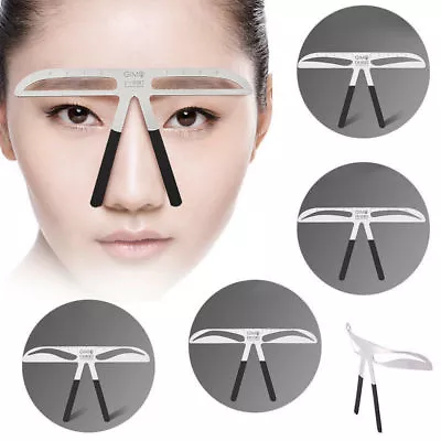 £3.29 • Buy Makeup Tool 3D Balance Template Stencil Shaper Beauty Tattoo Eyebrows Ruler IN9