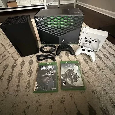 Gently Used| Adult Owned | Xbox One Series X | 1Tb SSD | 4Tb External HD BUNDLE! • $800