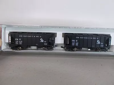 Kato-#186-0101-c & O-covered Hopper's-#1-#1205 &1013~ N Scale • $32