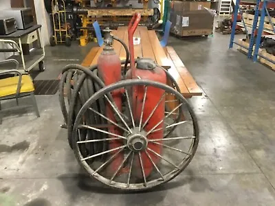 Vintage Ansul Fire Extinguisher Cart #127bk Fml  • $150