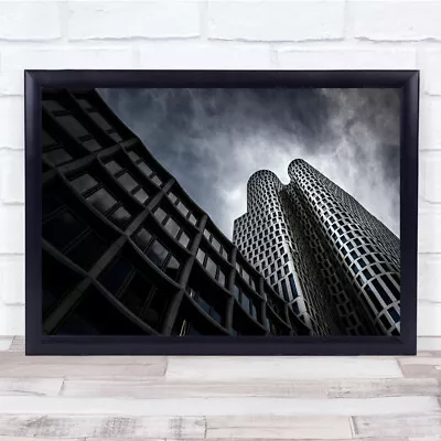 £39.99 • Buy Berlin Motelone Building Tall Architecture Wall Art Print