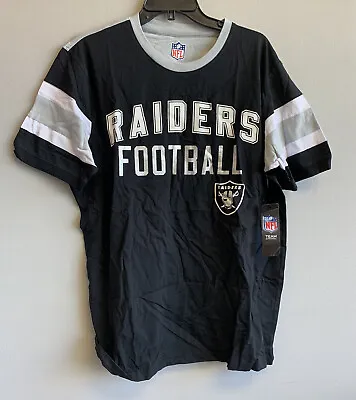 Oakland Raiders Short Sleeve Tee Shirt New W/ Tags NFL Licensed • $13.99