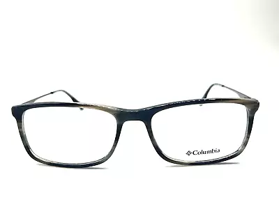 COLUMBIA Eyeglasses Frame C8030 026 GRAY HORN  57-18-145MM CHINA • $49.97