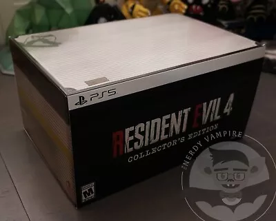 Resident Evil 4 Remake Collector’s Edition | EMPTY Box And Sleeve ONLY Official • $69.99