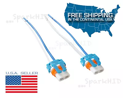 HB4 Female Sockets Harness 9006 PIGTAIL Connector CERAMIC HIGH TEMP Camry Civic • $9.95
