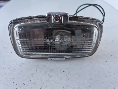 Vintage Lucas L661 Classic Car Reverse Light Lamp Chrome Back & Surround • $32.77