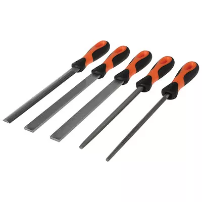 Bahco 1-478-08-1-2 200mm (8in) Mixed Cut File Set 5 Piece • £50.33